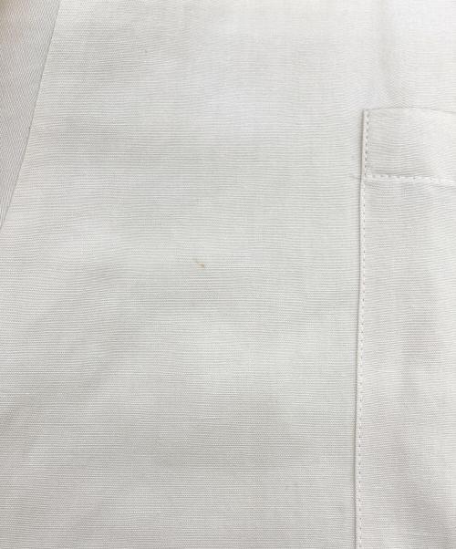 anuans（アニュアンス）anuans (アニュアンス) リネン混オーバーサイズシャツ ベージュ サイズ:Fの古着・服飾アイテム