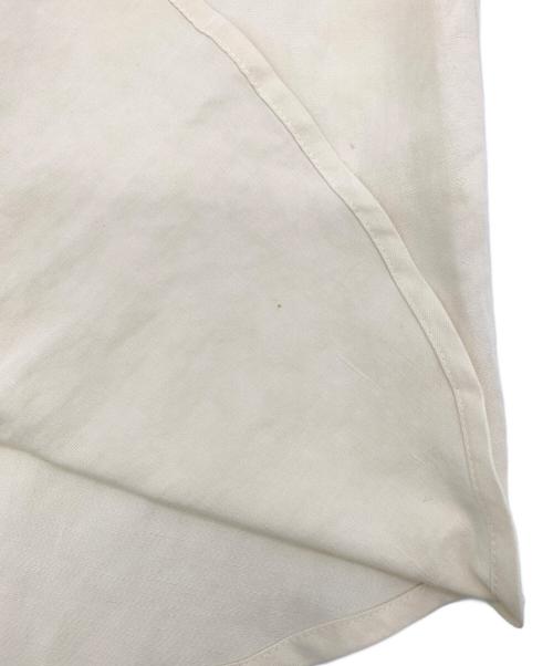 anuans（アニュアンス）anuans (アニュアンス) リネン混オーバーサイズシャツ ベージュ サイズ:Fの古着・服飾アイテム