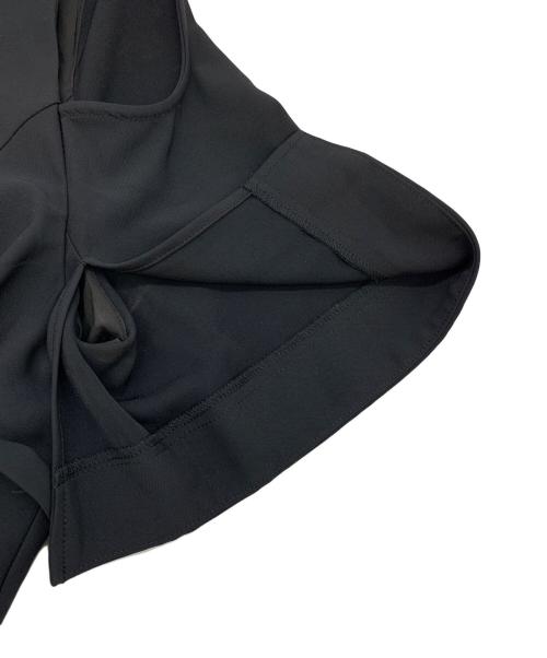 HER LIP TO（ハーリップトゥ）Her lip to (ハーリップトゥ) 半袖ワンピース ブラック サイズ:Mの古着・服飾アイテム