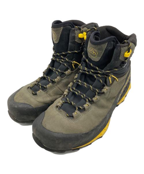 LA SPORTIVA（スポルティバ）LA SPORTIVA (スポルティバ) トレッキングシューズ ブラック×イエロー サイズ:US9の古着・服飾アイテム