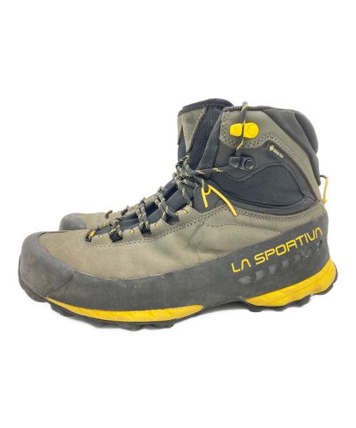 LA SPORTIVA（スポルティバ）LA SPORTIVA (スポルティバ) トレッキングシューズ ブラック×イエロー サイズ:US9の古着・服飾アイテム