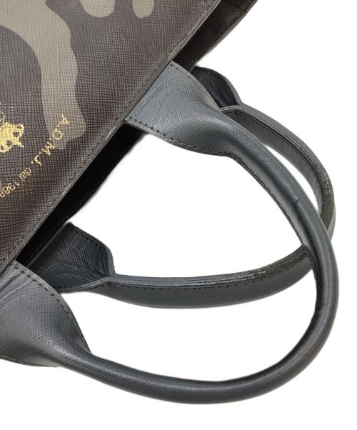 A.D.M.J.（エーディーエムジェイ）A.D.M.J. (エーディーエムジェイ) ハンドバッグ グレーの古着・服飾アイテム