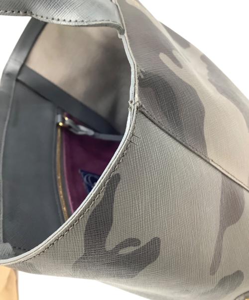 A.D.M.J.（エーディーエムジェイ）A.D.M.J. (エーディーエムジェイ) ハンドバッグ グレーの古着・服飾アイテム