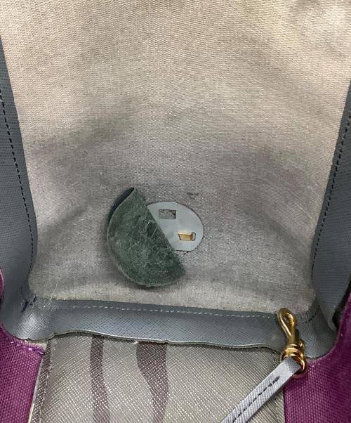 A.D.M.J.（エーディーエムジェイ）A.D.M.J. (エーディーエムジェイ) ハンドバッグ グレーの古着・服飾アイテム