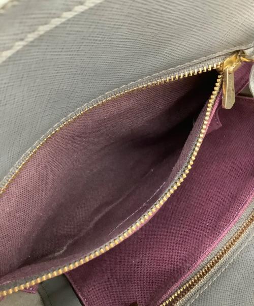 A.D.M.J.（エーディーエムジェイ）A.D.M.J. (エーディーエムジェイ) ハンドバッグ グレーの古着・服飾アイテム