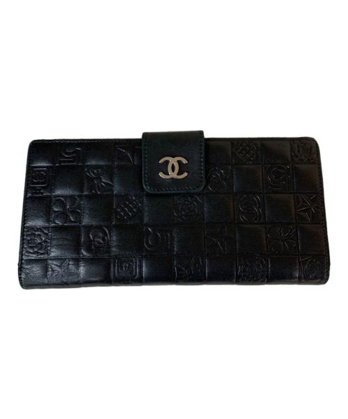 CHANEL（シャネル）CHANEL (シャネル) 長財布 ブラックの古着・服飾アイテム