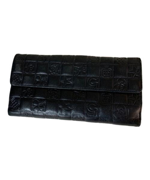 CHANEL（シャネル）CHANEL (シャネル) 長財布 ブラックの古着・服飾アイテム