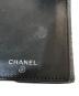 中古・古着 CHANEL (シャネル) 長財布 ブラック：18000円