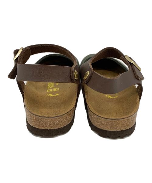 BIRKENSTOCK（ビルケンシュトック）BIRKENSTOCK (ビルケンシュトック) メッシーナ　サンダル グリーン サイズ:24の古着・服飾アイテム