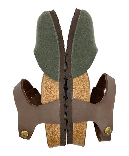 BIRKENSTOCK（ビルケンシュトック）BIRKENSTOCK (ビルケンシュトック) メッシーナ　サンダル グリーン サイズ:24の古着・服飾アイテム