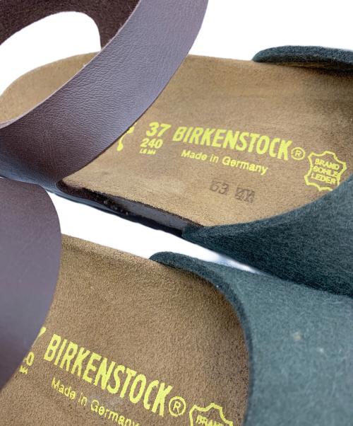 BIRKENSTOCK（ビルケンシュトック）BIRKENSTOCK (ビルケンシュトック) メッシーナ　サンダル グリーン サイズ:24の古着・服飾アイテム