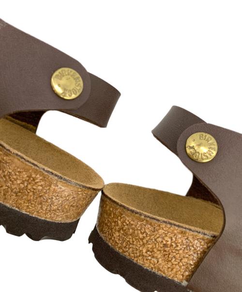 BIRKENSTOCK（ビルケンシュトック）BIRKENSTOCK (ビルケンシュトック) メッシーナ　サンダル グリーン サイズ:24の古着・服飾アイテム