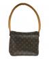 LOUIS VUITTON (ルイ ヴィトン) ルーピングMM ブラウン：70000円