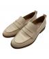 COLE HAAN（コールハーン）の古着「スタッシペニーローファー」｜ベージュ×ブラウン