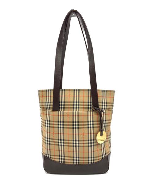 Burberry's（バーバリーズ）Burberry's (バーバリーズ) トートバッグ ベージュの古着・服飾アイテム