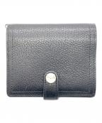 MIU MIUミュウミュウ）の古着「2つ折り財布」｜ブラック