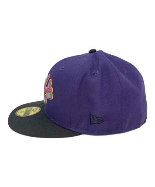 New Era（ニューエラ）New Era (ニューエラ) キャップ パープル×ブラックの古着・服飾アイテム