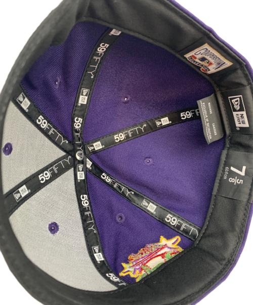 New Era（ニューエラ）New Era (ニューエラ) キャップ パープル×ブラックの古着・服飾アイテム