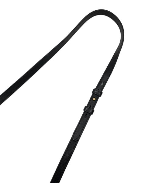 GUCCI（グッチ）GUCCI (グッチ) キルティングショルダーバッグ ブラックの古着・服飾アイテム