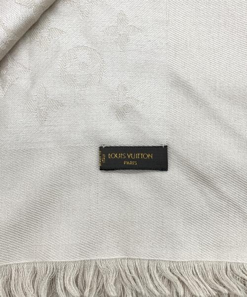 LOUIS VUITTON（ルイ ヴィトン）LOUIS VUITTON (ルイ ヴィトン) カシミヤストール ベージュの古着・服飾アイテム