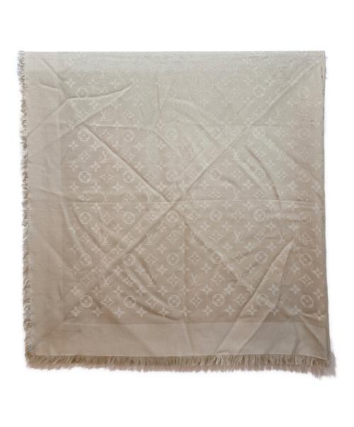 LOUIS VUITTON（ルイ ヴィトン）LOUIS VUITTON (ルイ ヴィトン) カシミヤストール ベージュの古着・服飾アイテム