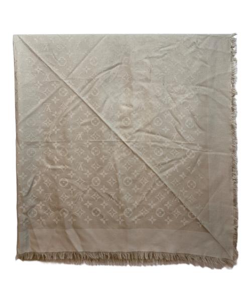 LOUIS VUITTON（ルイ ヴィトン）LOUIS VUITTON (ルイ ヴィトン) カシミヤストール ベージュの古着・服飾アイテム