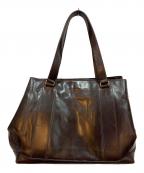 GANZOガンゾ）の古着「トートバッグ」｜ブラウン