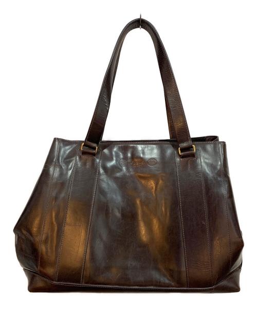 GANZO（ガンゾ）GANZO (ガンゾ) トートバッグ ブラウンの古着・服飾アイテム