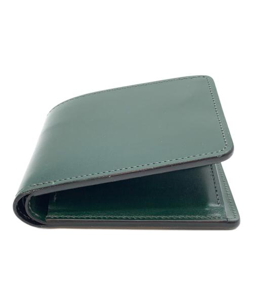 WILDSWANS（ワイルドスワンズ）WILDSWANS (ワイルドスワンズ) 2つ折り財布 グリーンの古着・服飾アイテム