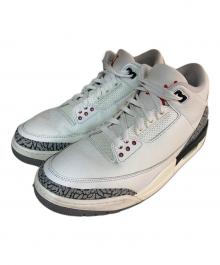 NIKE（ナイキ）の古着「Air Jordan 3 Retro "White Cement Reimagined"」｜ホワイト