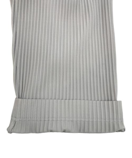 HOMME PLISSE ISSEY MIYAKE（オム プリッセ イッセイ ミヤケ）HOMME PLISSE ISSEY MIYAKE (オムプリッセ イッセイ ミヤケ) プリーツパンツ グレー サイズ:1の古着・服飾アイテム
