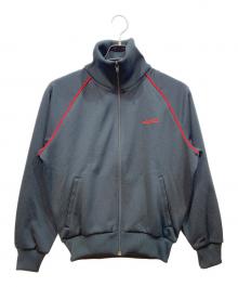 adidas（アディダス）の古着「トラックジャケット」｜ブラック×レッド