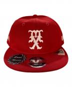 SAINT MICHAEL×New Eraセントマイケル×ニューエラ）の古着「キャップ」｜レッド
