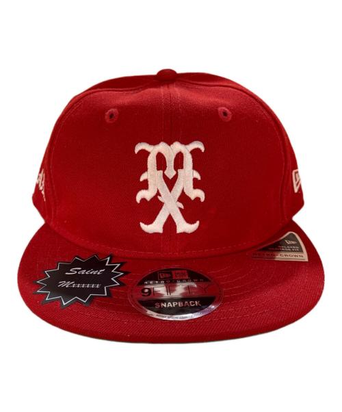 SAINT MICHAEL（セントマイケル）SAINT MICHAEL (セントマイケル) New Era (ニューエラ) キャップ レッド 未使用品の古着・服飾アイテム