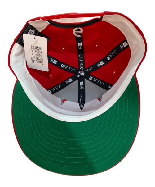 SAINT MICHAEL（セントマイケル）SAINT MICHAEL (セントマイケル) New Era (ニューエラ) キャップ レッド 未使用品の古着・服飾アイテム