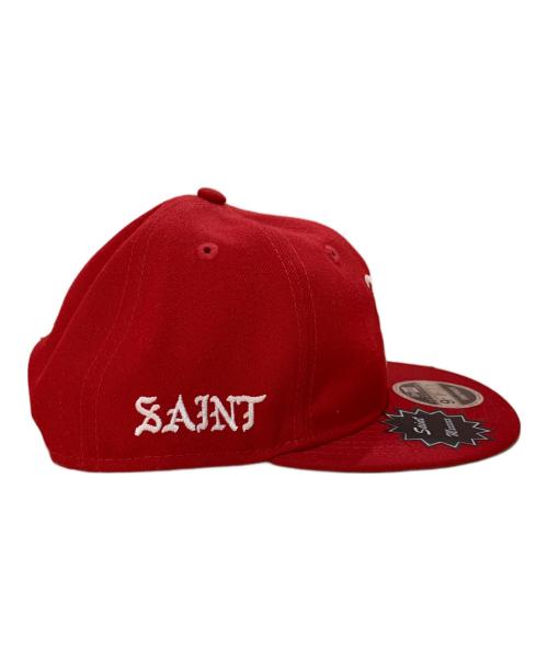 SAINT MICHAEL（セントマイケル）SAINT MICHAEL (セントマイケル) New Era (ニューエラ) キャップ レッド 未使用品の古着・服飾アイテム