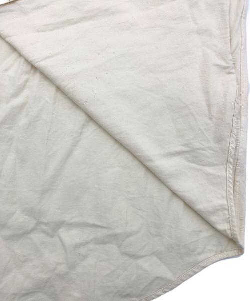 DANTON（ダントン）DANTON (ダントン) バンドカラーシャツ ベージュ サイズ:42の古着・服飾アイテム