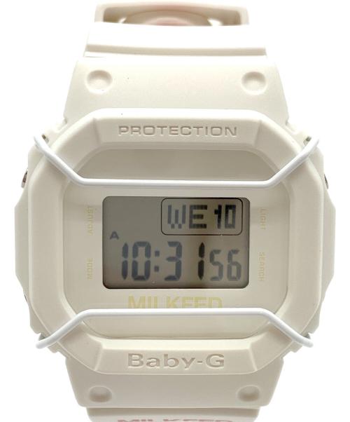 CASIO（カシオ）CASIO (カシオ) MILK FED. (ミルクフェド) 腕時計 ホワイトの古着・服飾アイテム