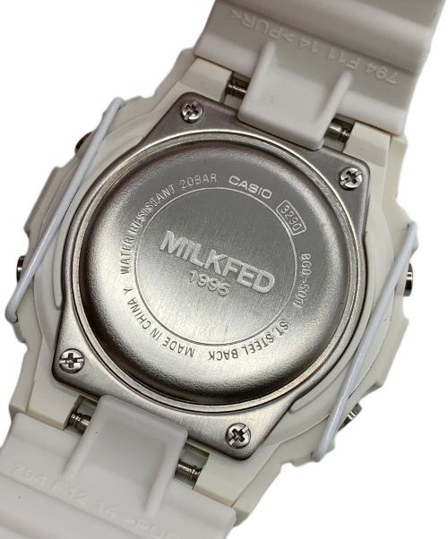 CASIO（カシオ）CASIO (カシオ) MILK FED. (ミルクフェド) 腕時計 ホワイトの古着・服飾アイテム