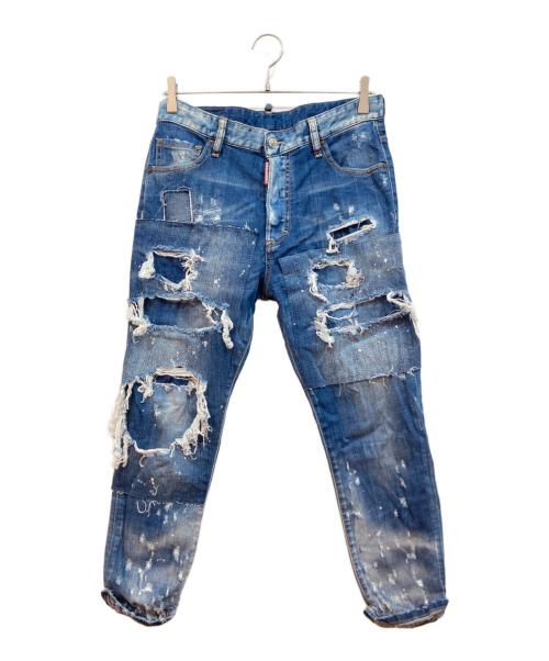 DSQUARED2（ディースクエアード）DSQUARED2 (ディースクエアード) デニムパンツ インディゴ サイズ:46の古着・服飾アイテム