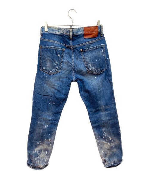 DSQUARED2（ディースクエアード）DSQUARED2 (ディースクエアード) デニムパンツ インディゴ サイズ:46の古着・服飾アイテム