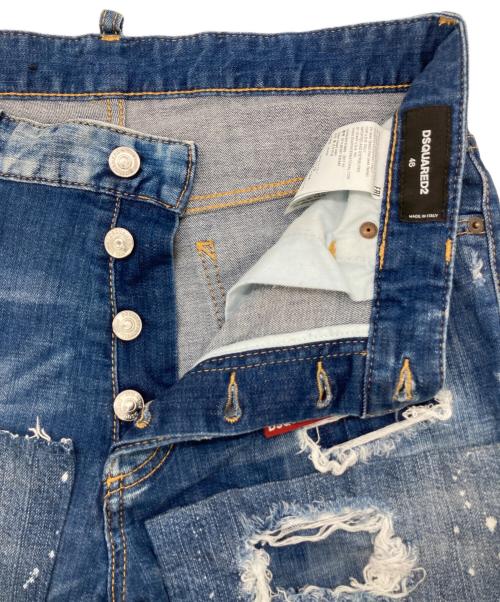 DSQUARED2（ディースクエアード）DSQUARED2 (ディースクエアード) デニムパンツ インディゴ サイズ:46の古着・服飾アイテム