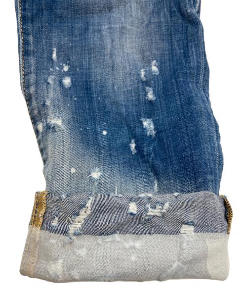 DSQUARED2（ディースクエアード）DSQUARED2 (ディースクエアード) デニムパンツ インディゴ サイズ:46の古着・服飾アイテム