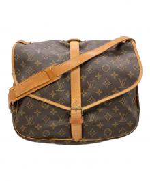 LOUIS VUITTON（ルイ ヴィトン）の古着「ソミュール35」｜ブラウン