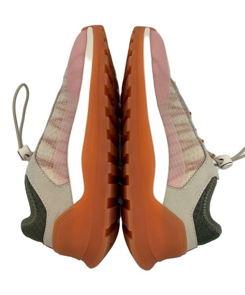 HUNTER（ハンター）HUNTER (ハンター) スニーカー ベージュ×ピンク サイズ:US5の古着・服飾アイテム