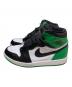 NIKE (ナイキ) AIR JORDAN 1 RETRO HIGH OG ブラック×グリーン サイズ:26：14000円