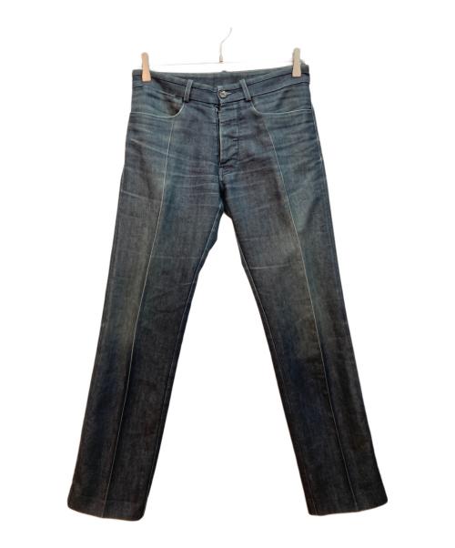 Maison Martin Margiela（メゾンマルタンマルジェラ）Maison Martin Margiela (メゾンマルタンマルジェラ) デニムパンツ ブラック サイズ:44の古着・服飾アイテム