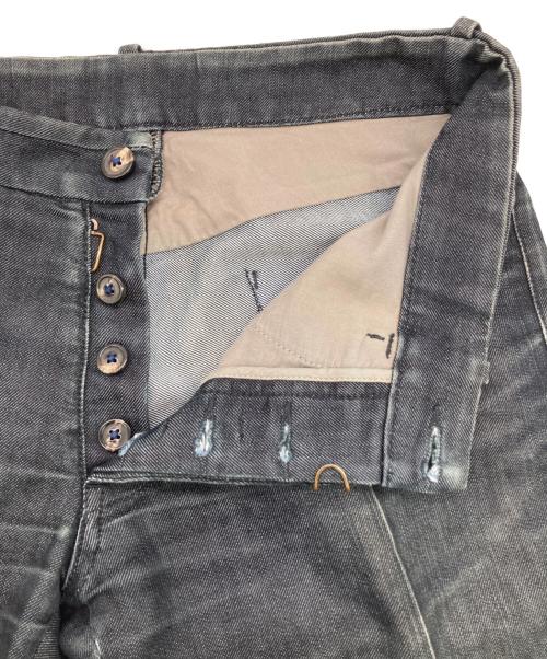 Maison Martin Margiela（メゾンマルタンマルジェラ）Maison Martin Margiela (メゾンマルタンマルジェラ) デニムパンツ ブラック サイズ:44の古着・服飾アイテム