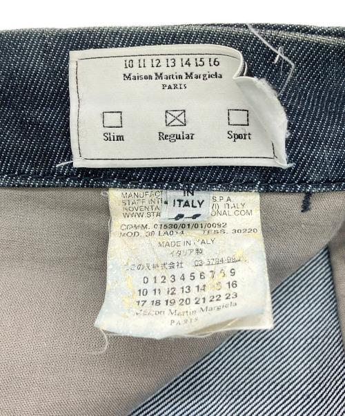 Maison Martin Margiela（メゾンマルタンマルジェラ）Maison Martin Margiela (メゾンマルタンマルジェラ) デニムパンツ ブラック サイズ:44の古着・服飾アイテム
