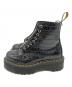 Dr.Martens (ドクターマーチン) クロコダイル調コンバットブーツ ブラック サイズ:US6：15000円